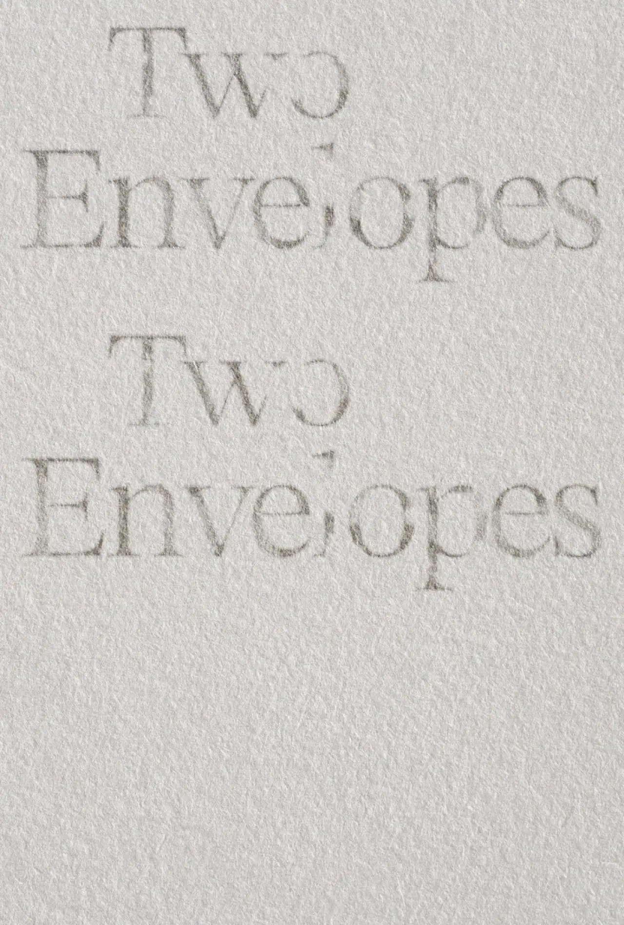 Постер к фильму "Two Envelopes"