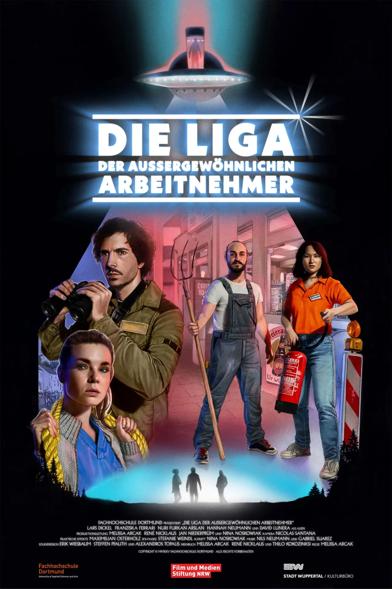 Постер к фильму "Die Liga der außergewöhnlichen Arbeitnehmer"
