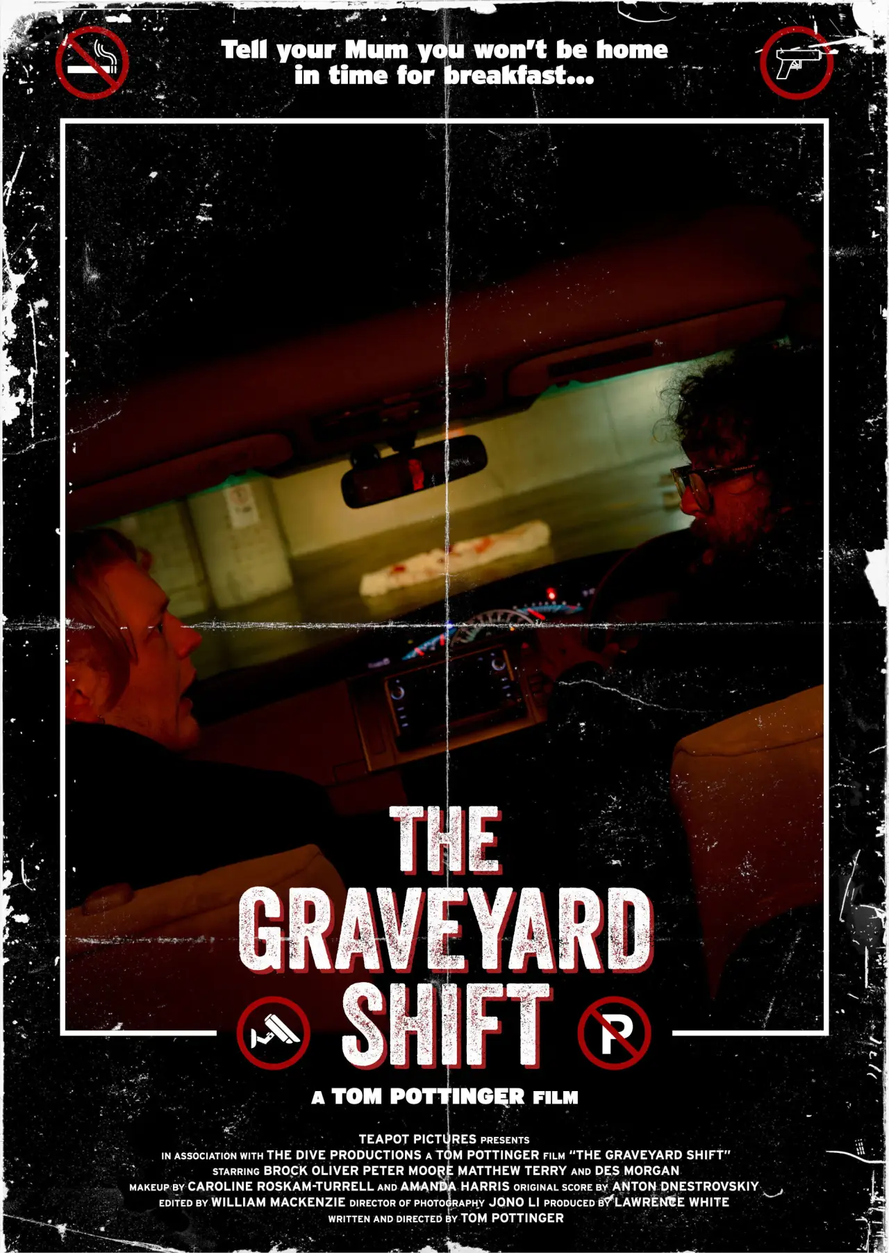Постер к фильму "The Graveyard Shift"
