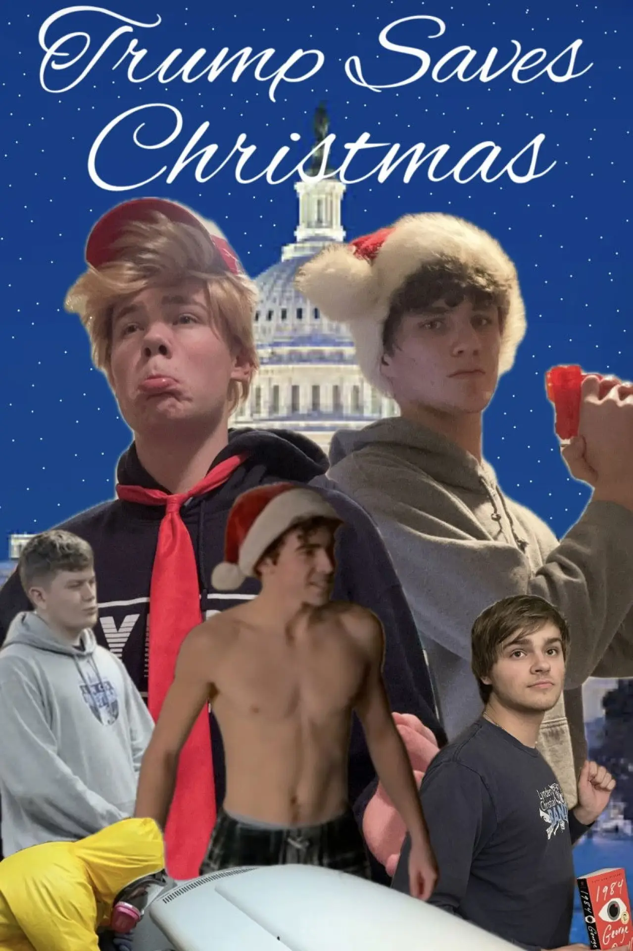Постер к фильму "Trump Saves Christmas"