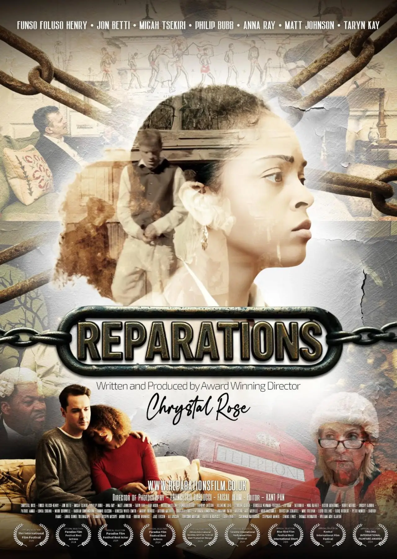 Постер к фильму "Reparations"