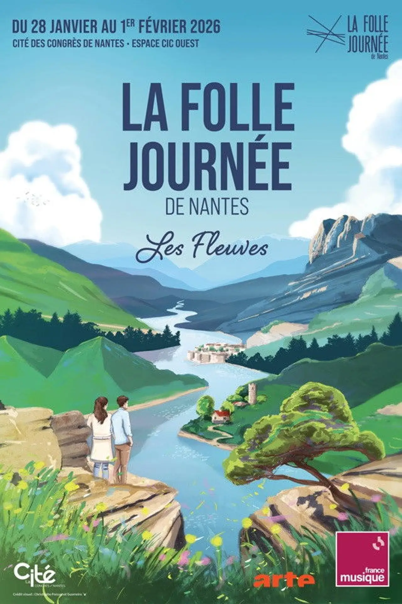 Постер к фильму "La Folle Journée de Nantes 2026 Les fleuves"