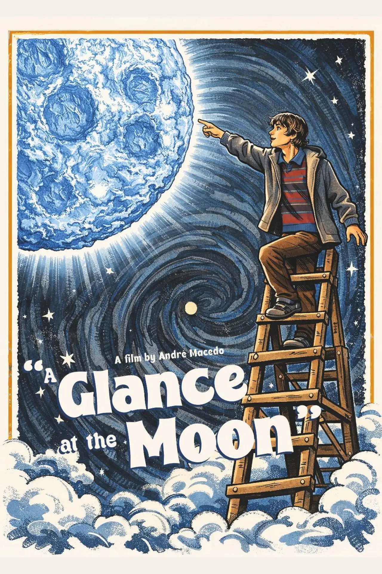 Постер к фильму "A Glance at the Moon"