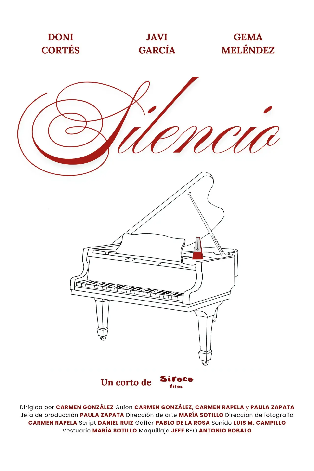Постер к фильму "Silencio"