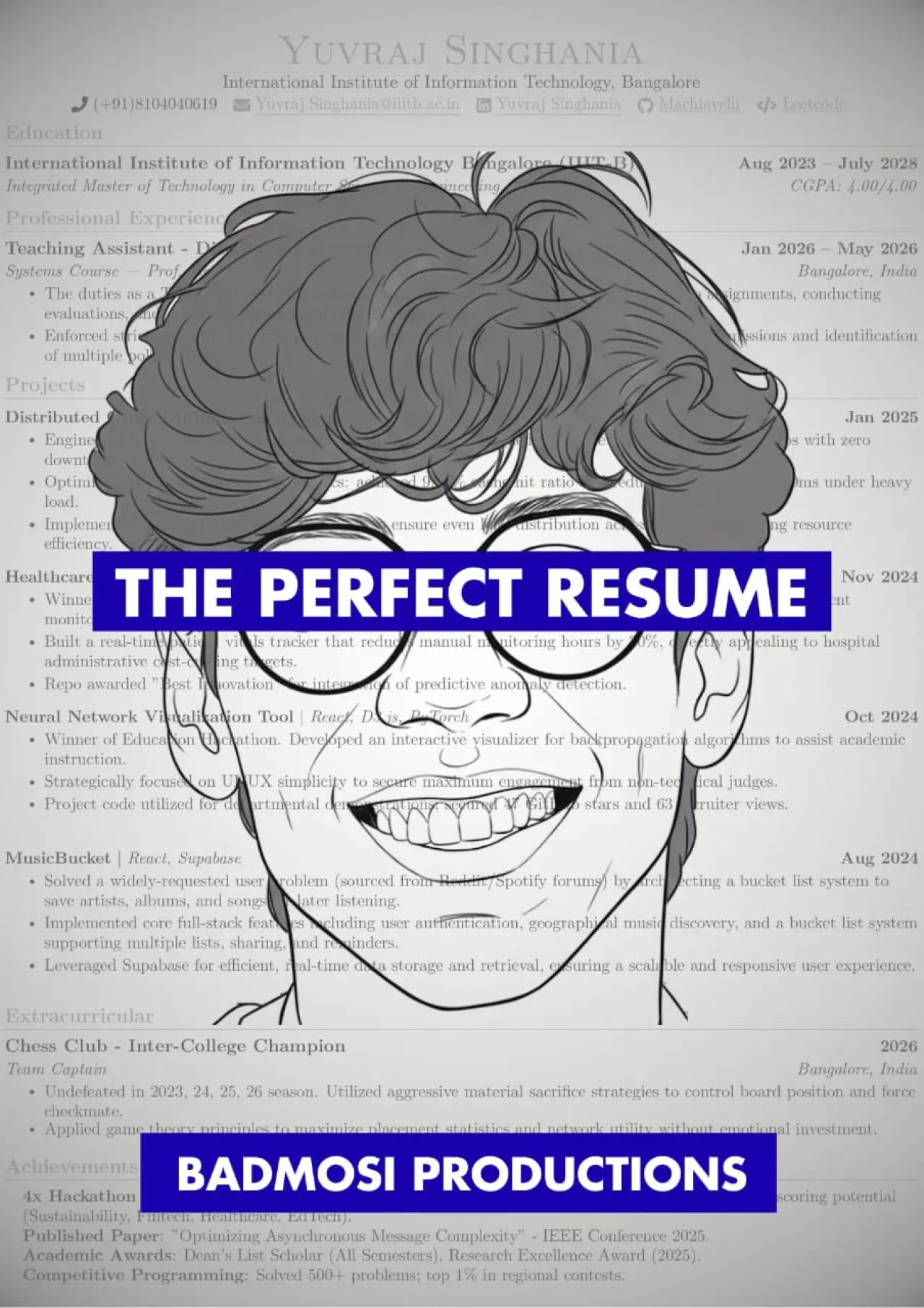 Постер к фильму "The Perfect Resume"