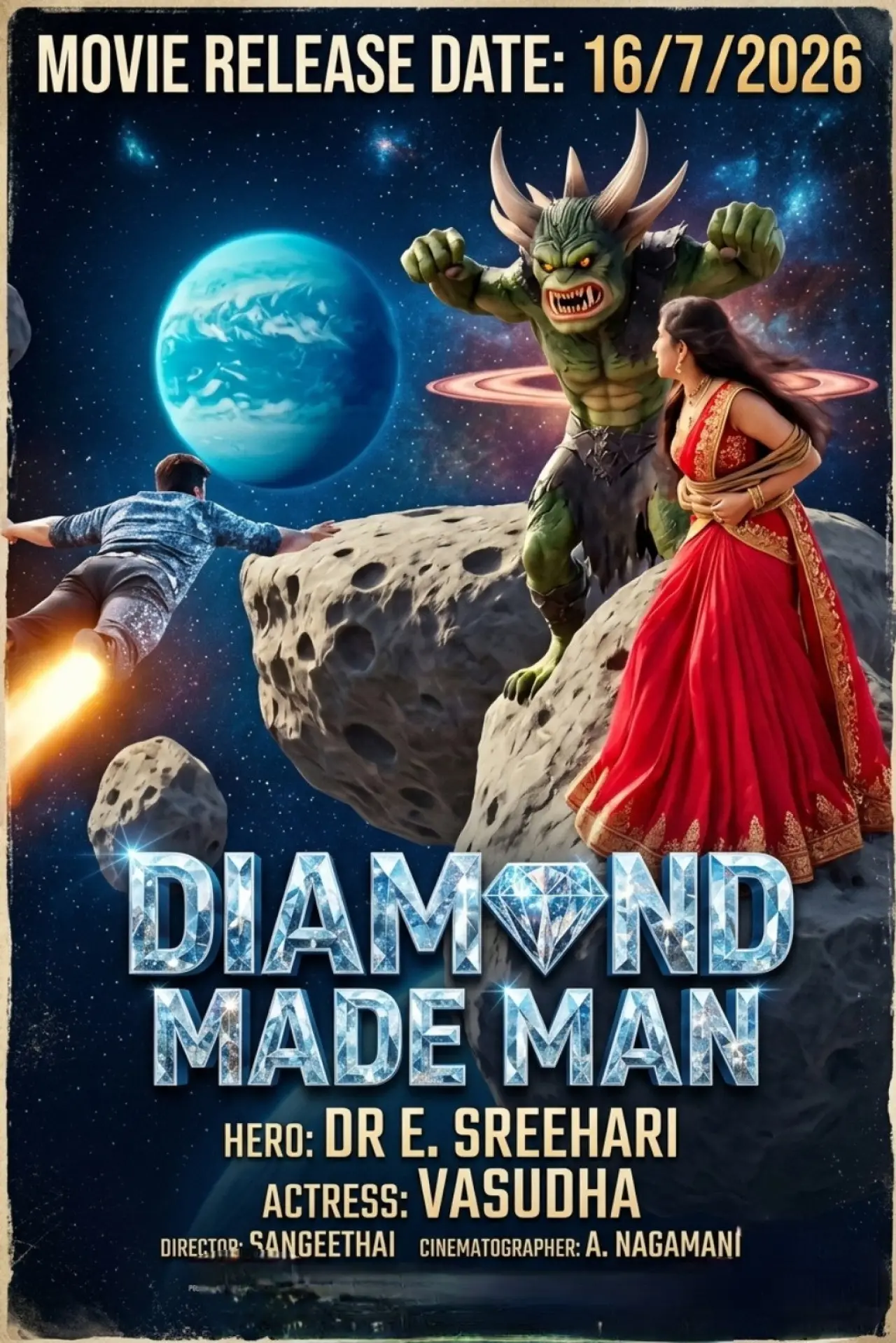 Постер к фильму "Diamond Made Man"