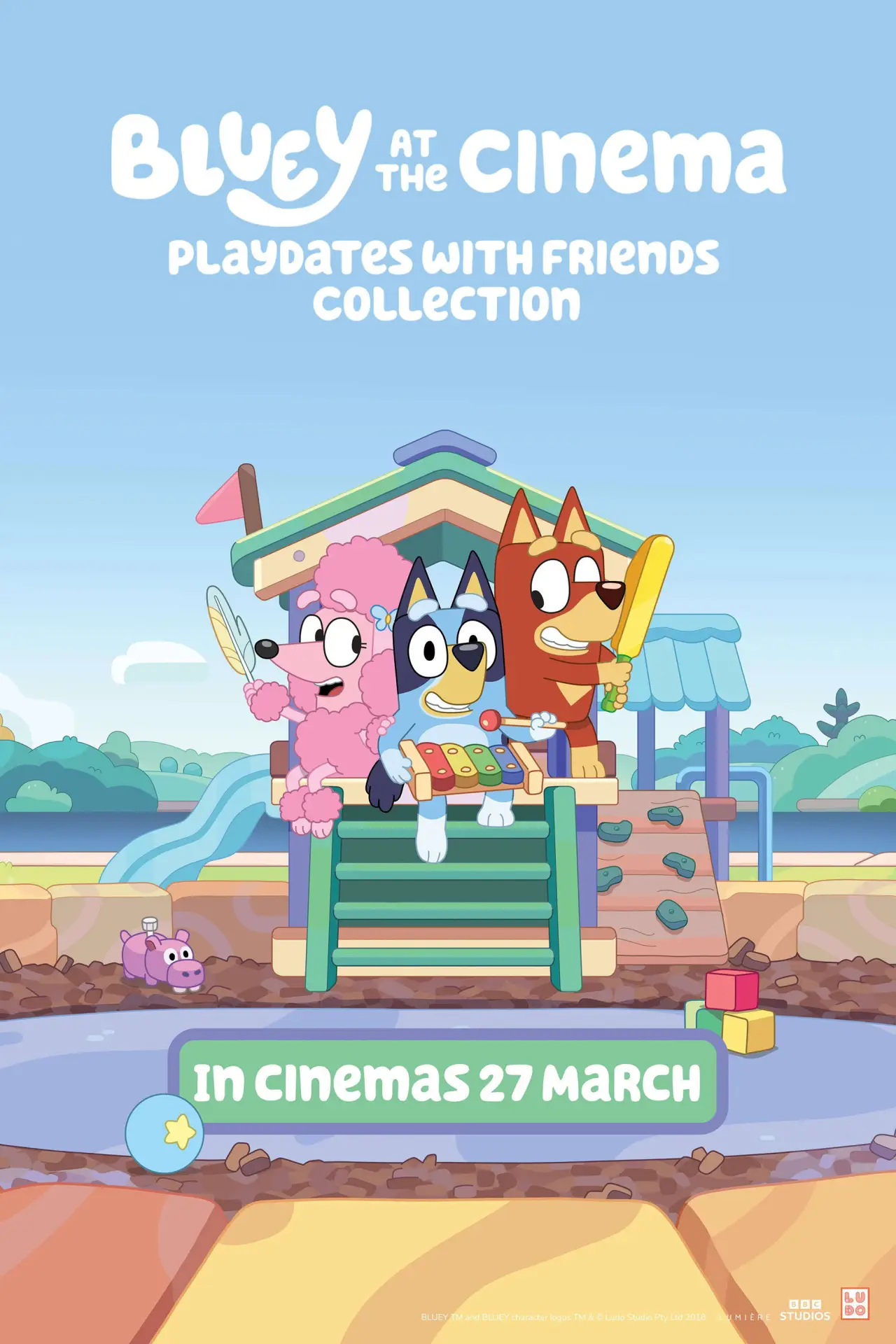 Постер к фильму "Bluey at the Cinema: Playdates with Friends"