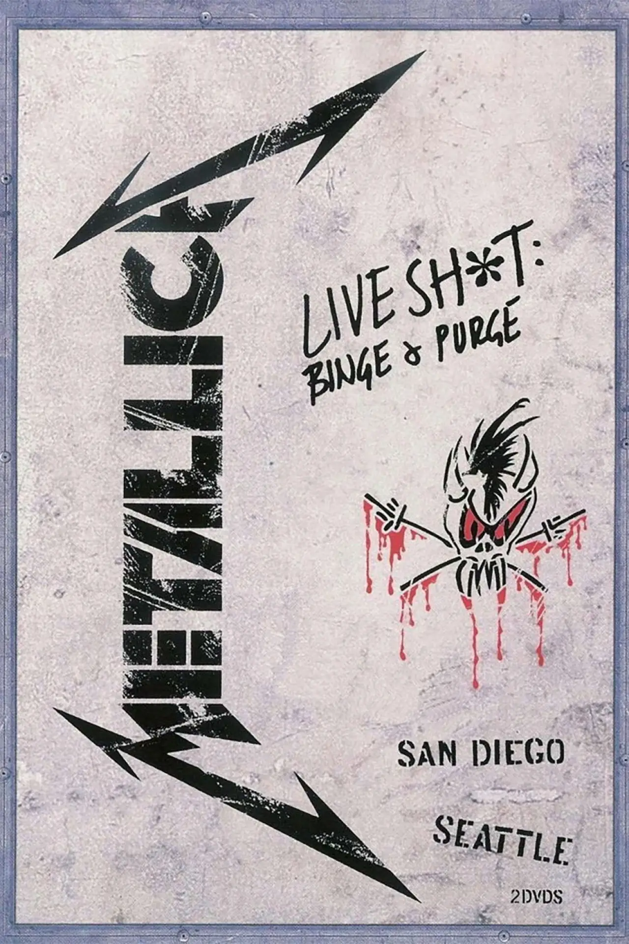 Постер к фильму "Metallica: Live Shit - Binge & Purge"