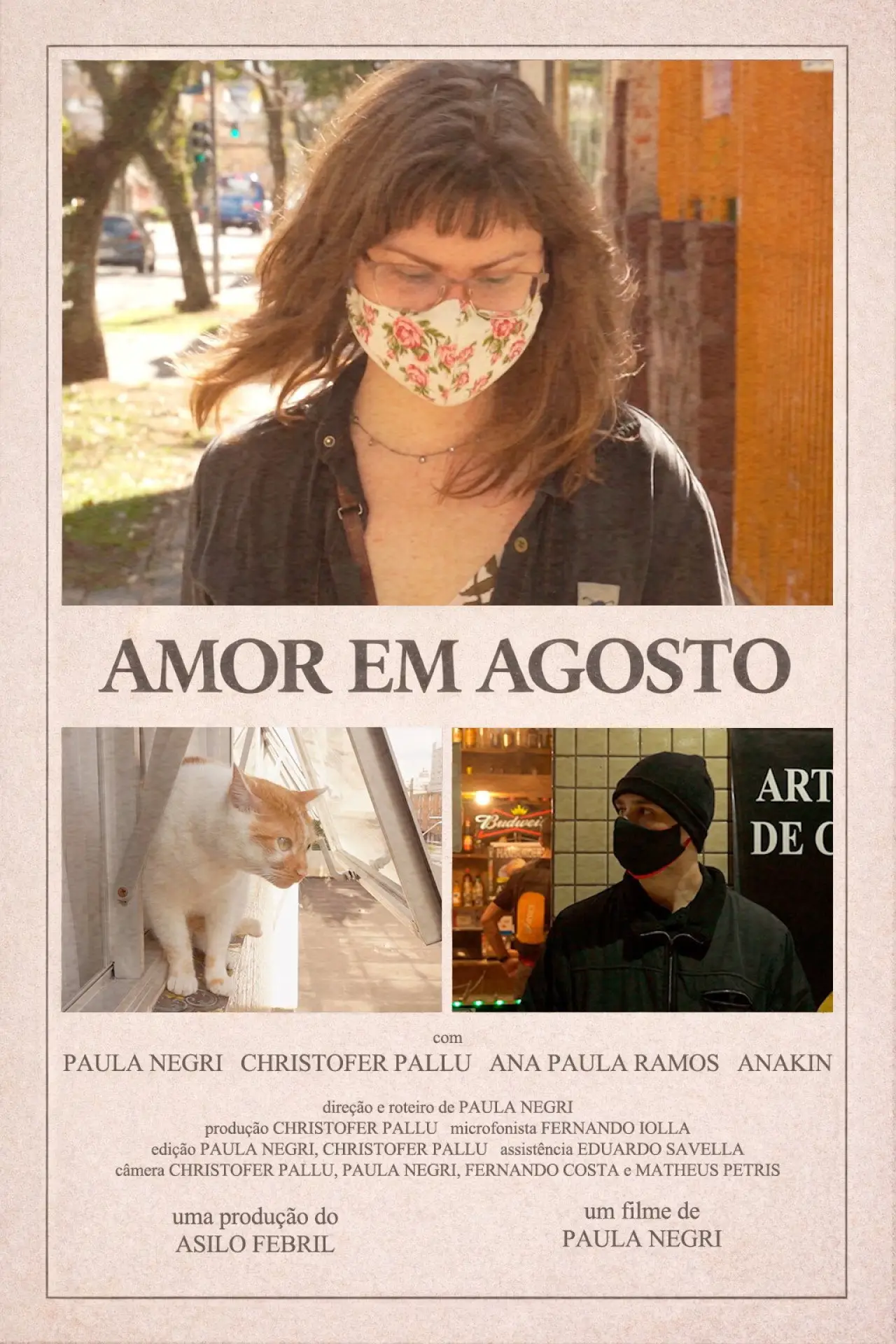 Постер к фильму "Amor em agosto"