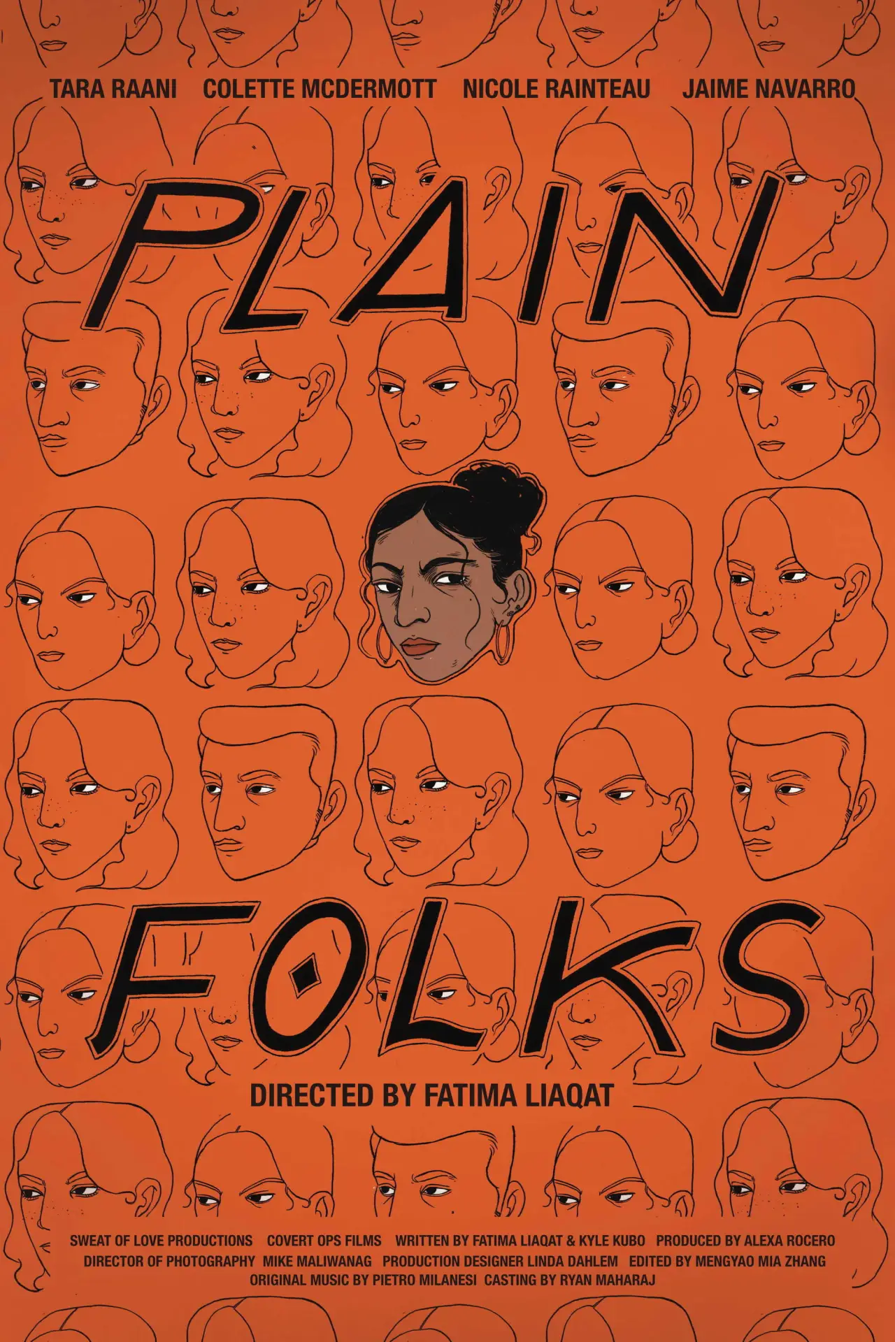 Постер к фильму "Plain Folks"