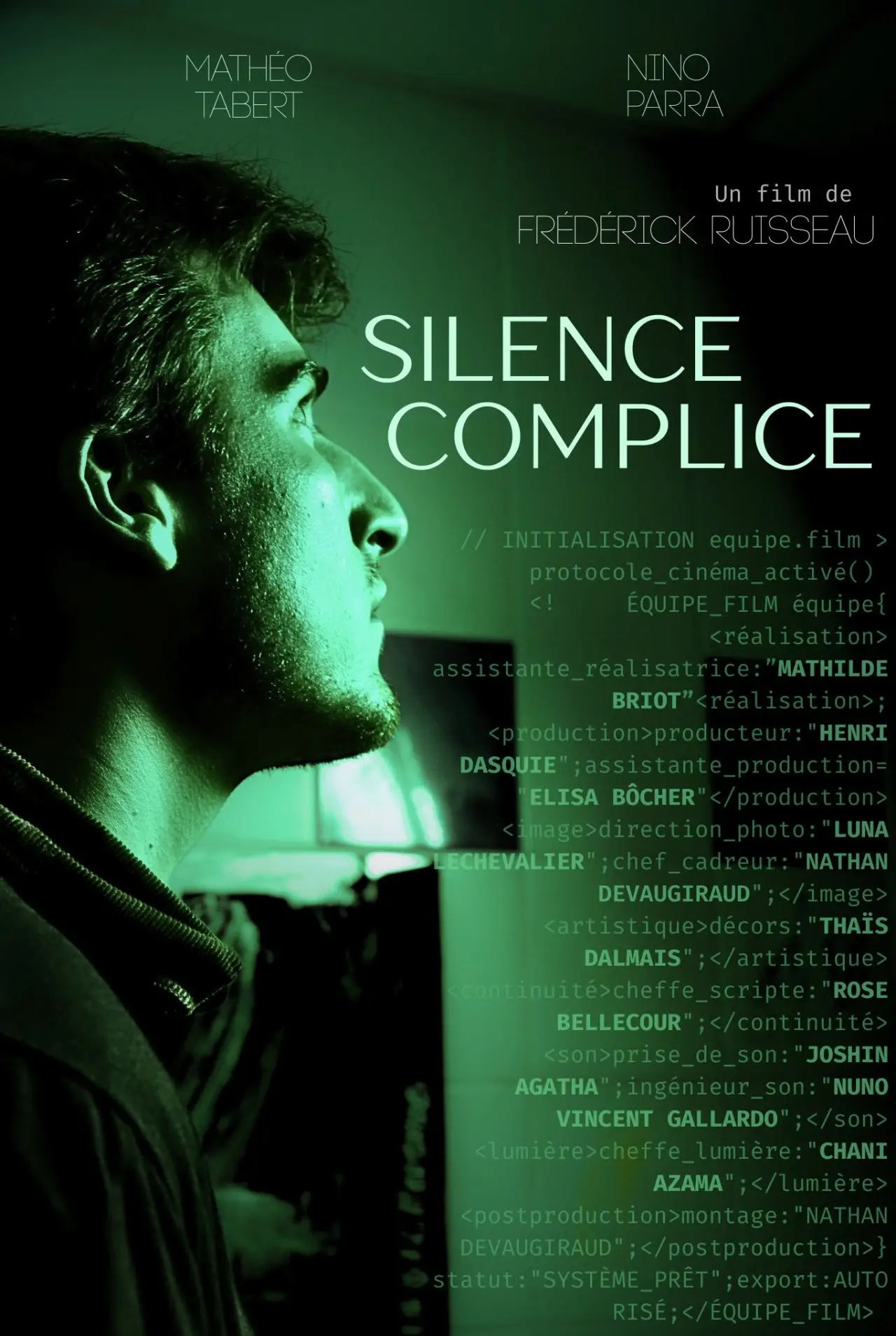 Постер к фильму "Silence Complice"