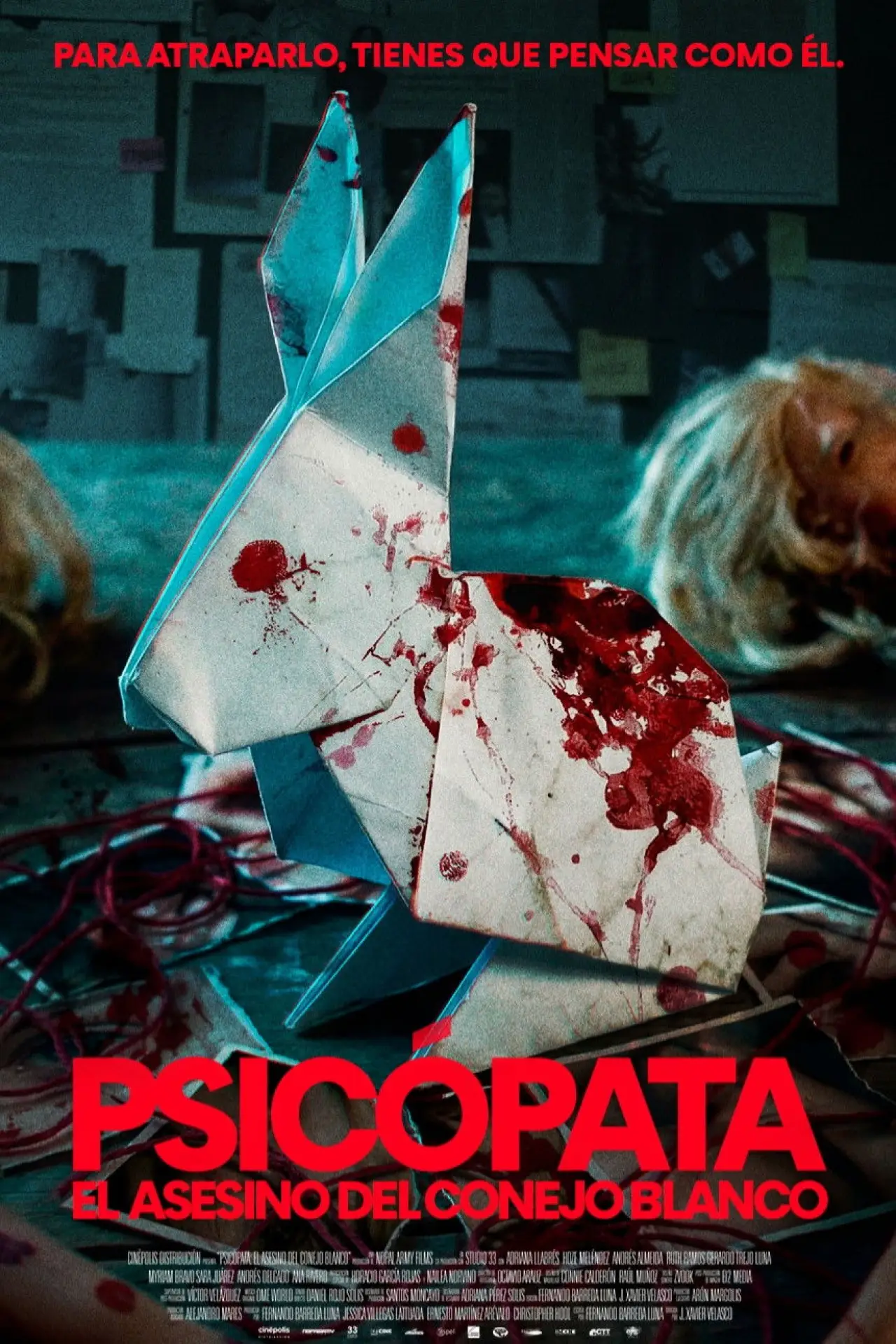 Постер к фильму "Psicópata: El Asesino del Conejo Blanco"