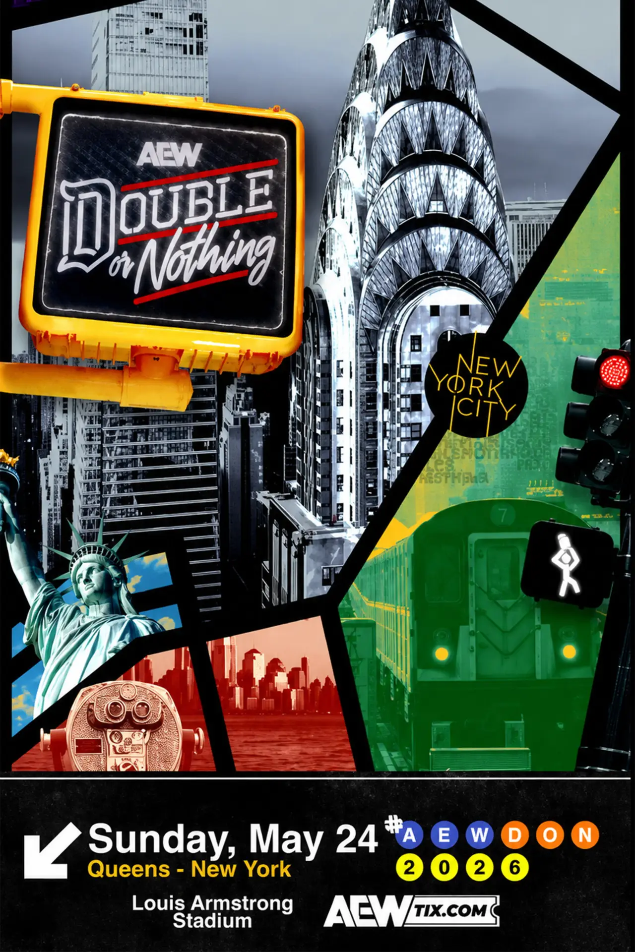Постер к фильму "AEW Double or Nothing 2026"