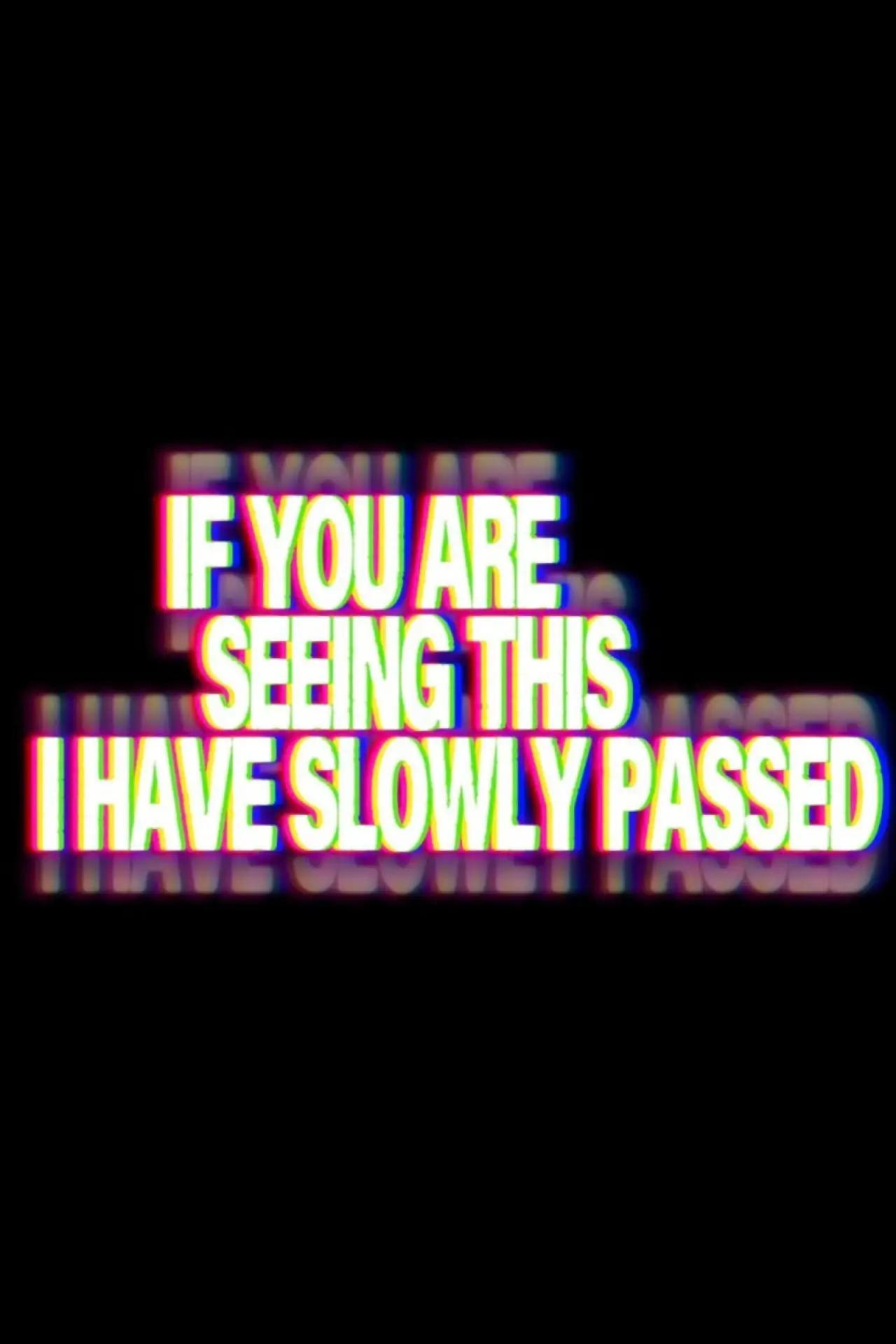 Постер к фильму "If You Are Seeing This I