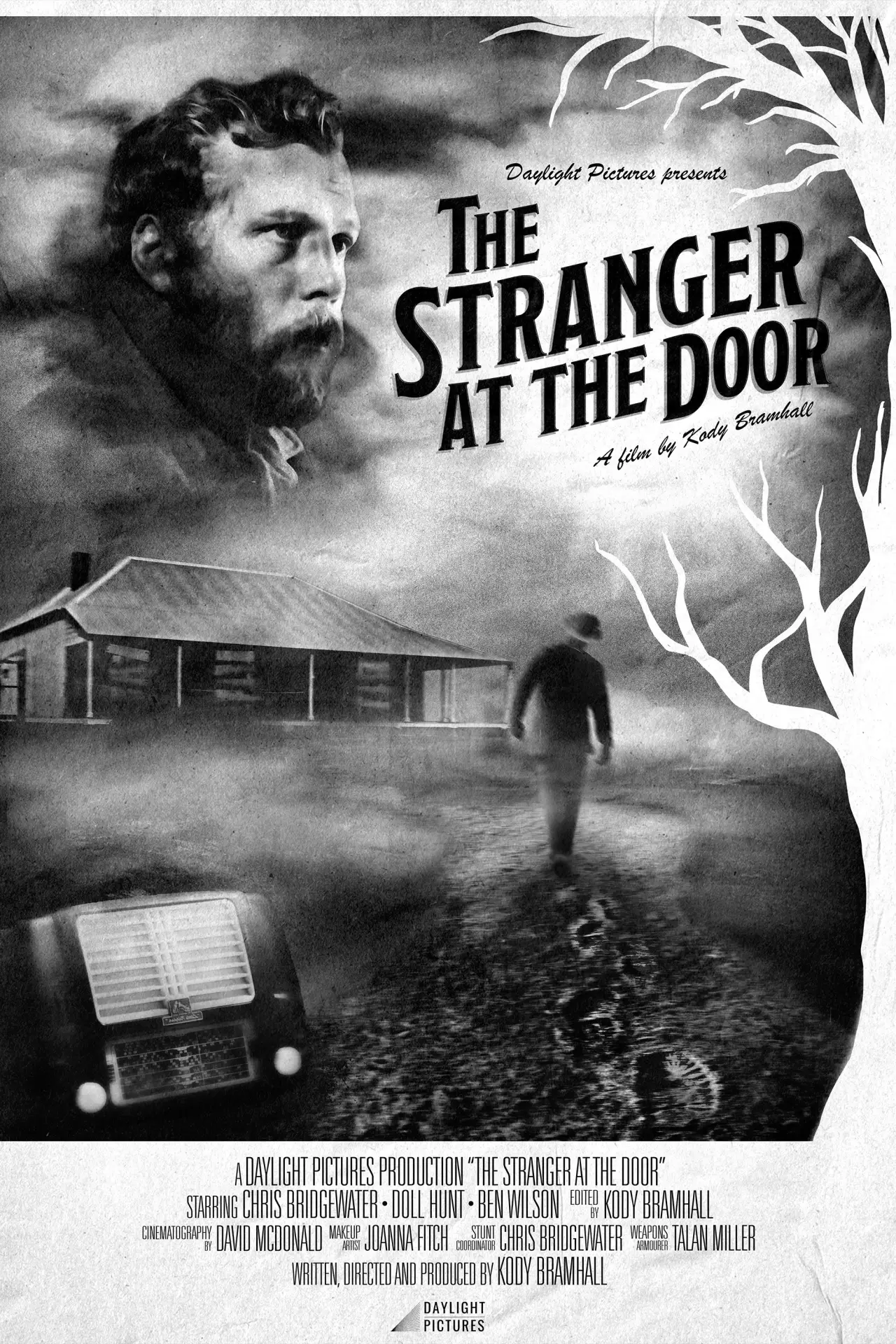 Постер к фильму "The Stranger at the Door"