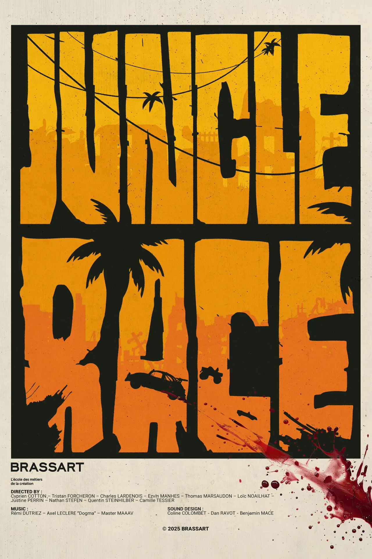 Постер к фильму "Jungle Race"