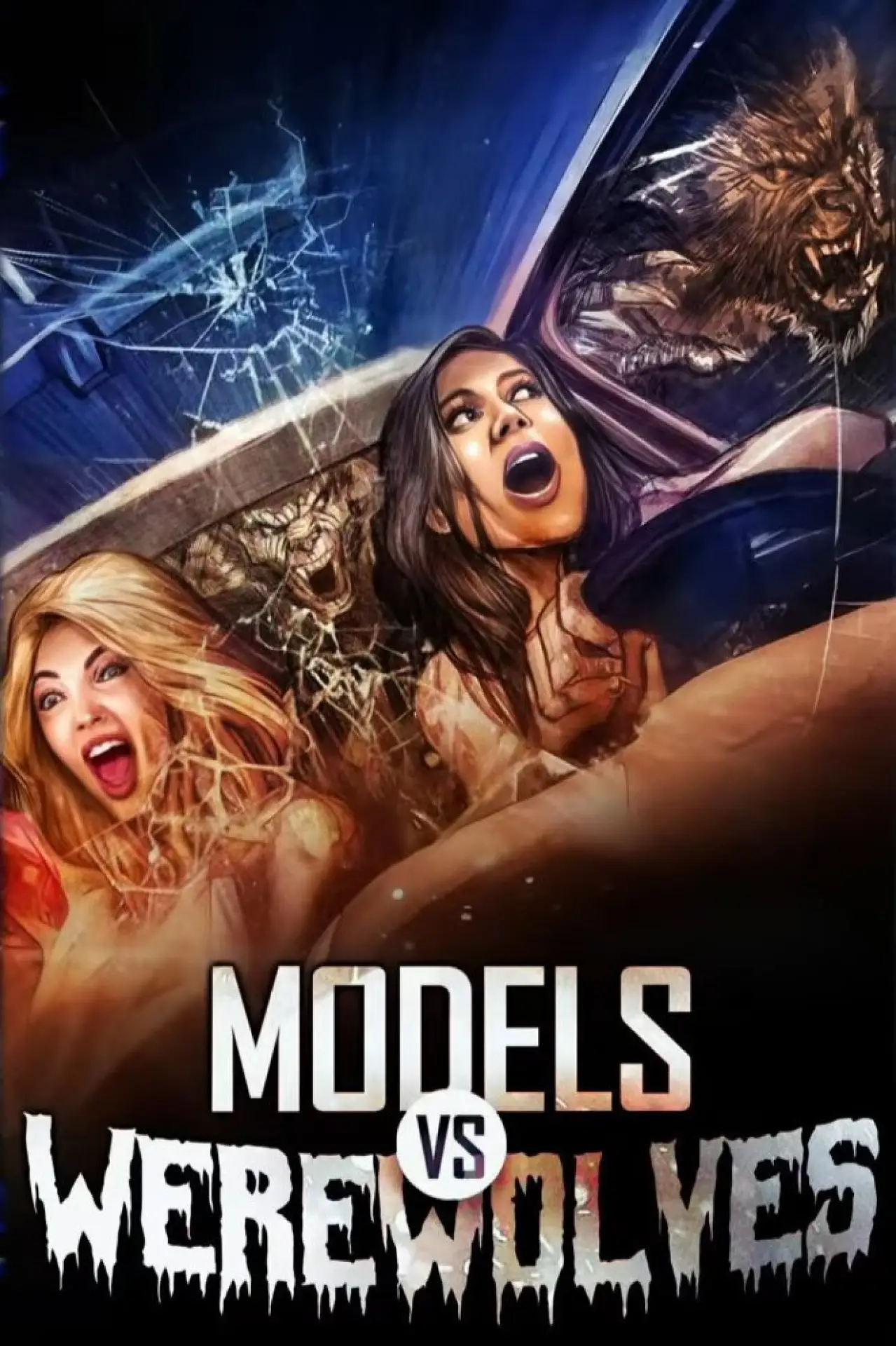Постер к фильму "Models vs. Werewolves"