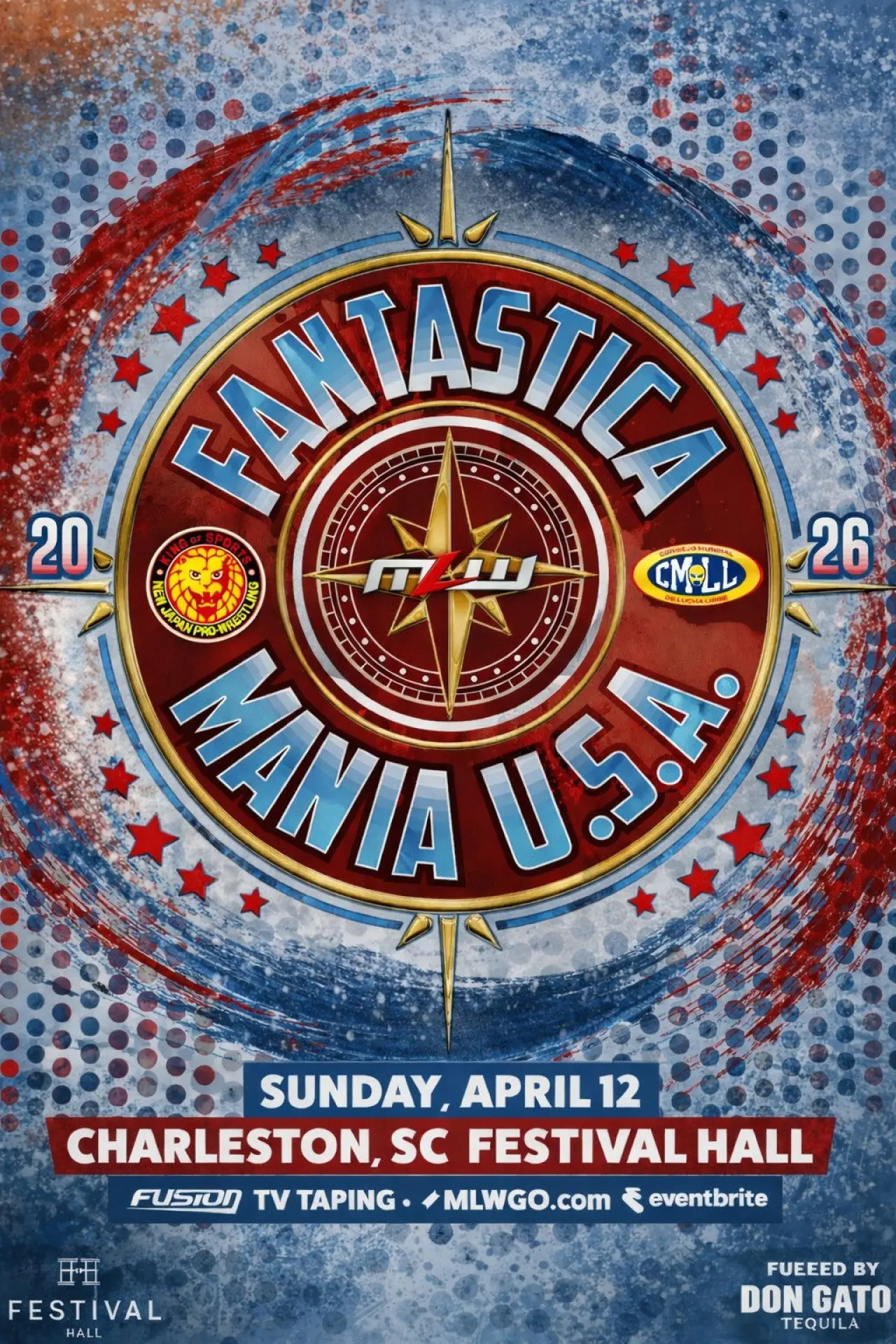 Постер к фильму "MLW & NJPW Present CMLL Fantastica Mania USA 2026"