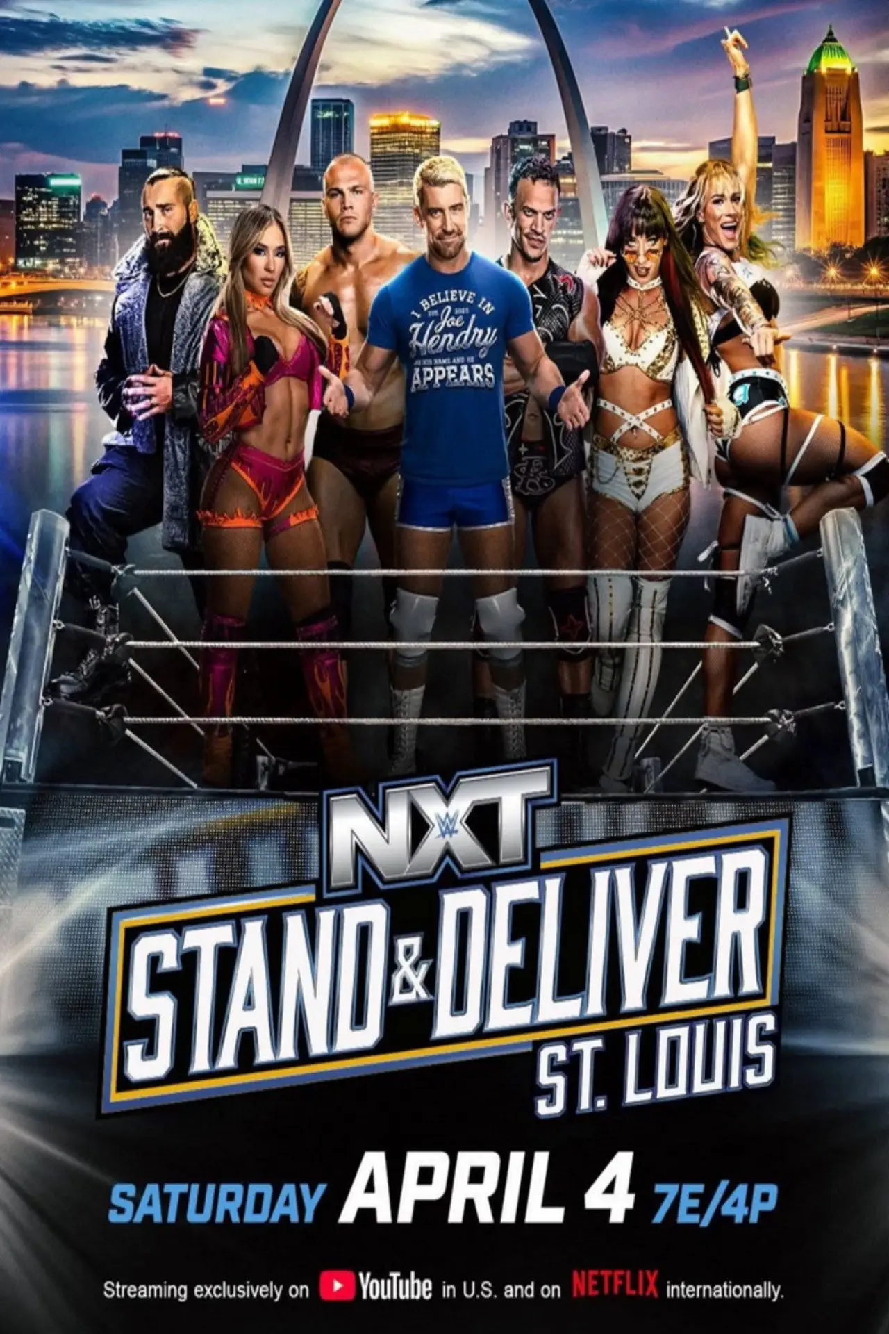 Постер к фильму "WWE NXT Stand & Deliver 2026"