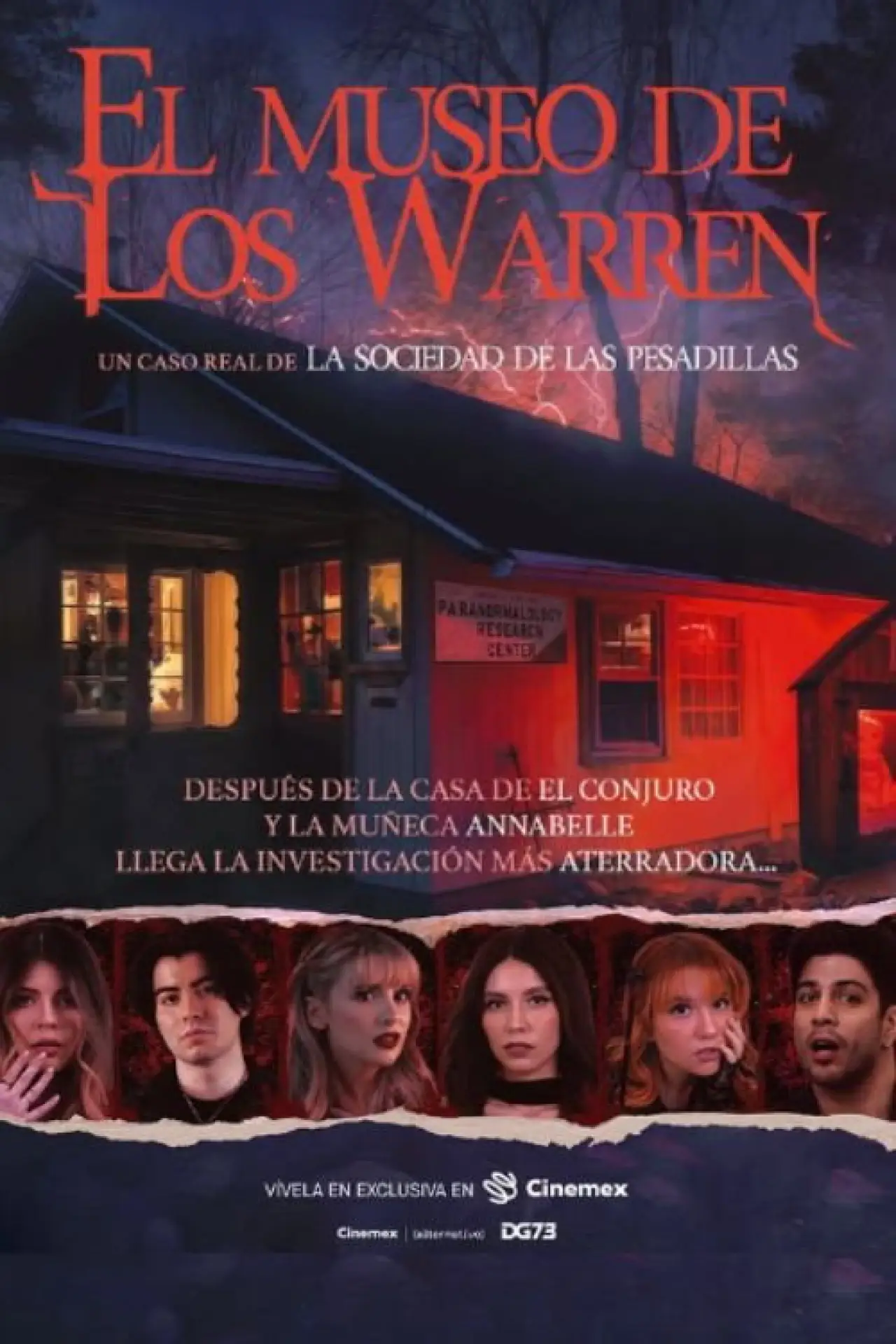 Постер к фильму "El Museo de los Warren: Un Caso Real de La Sociedad de las Pesadillas"