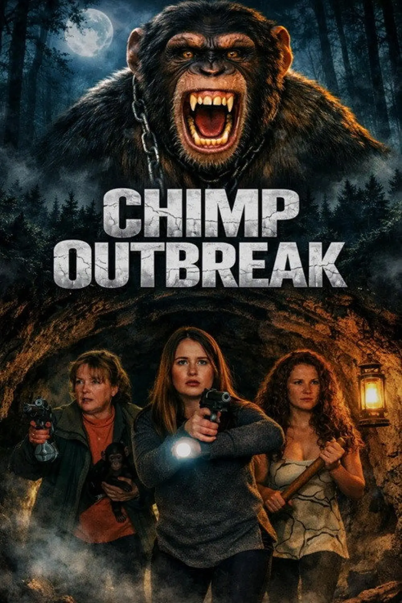 Постер к фильму "Chimp Outbreak"