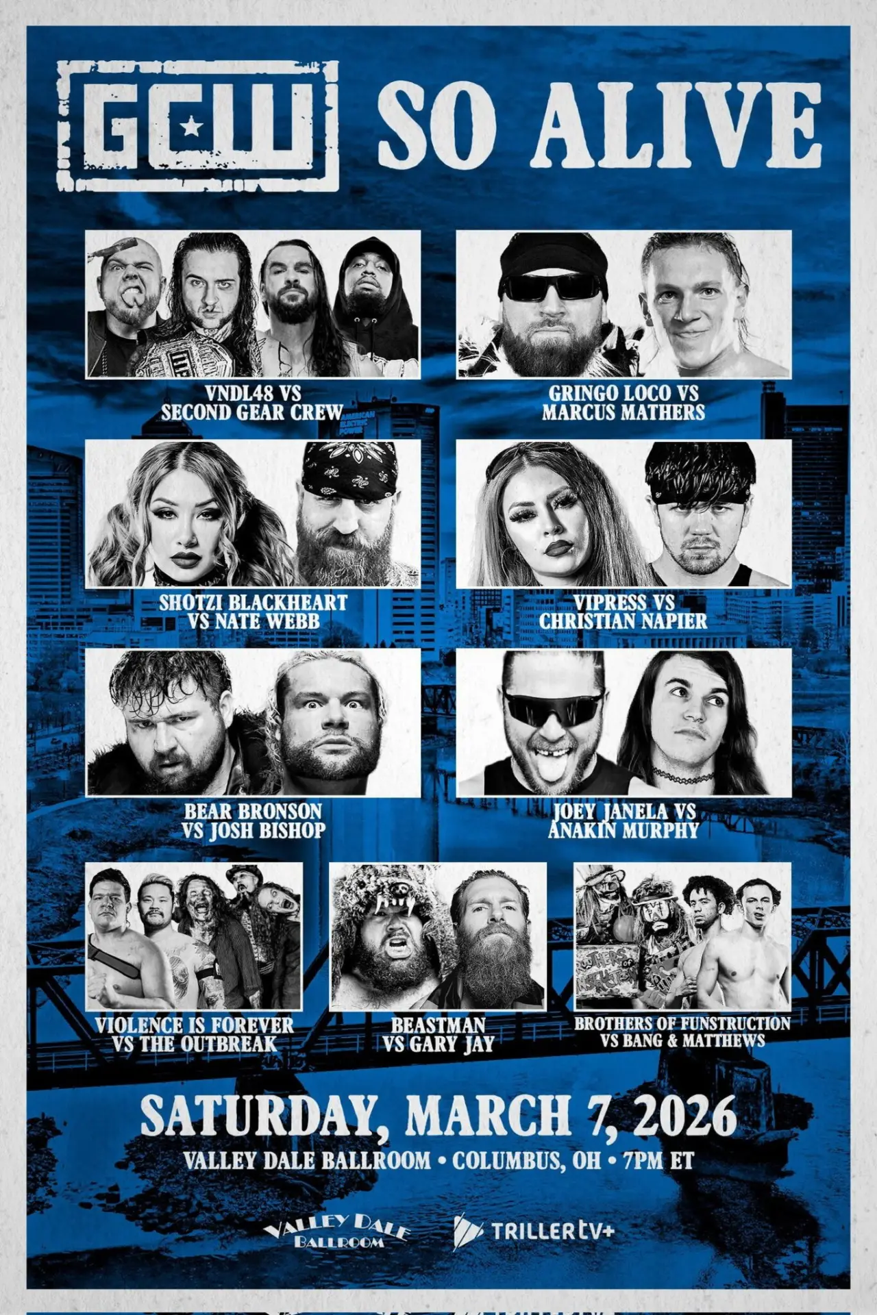 Постер к фильму "GCW So Alive 2026"