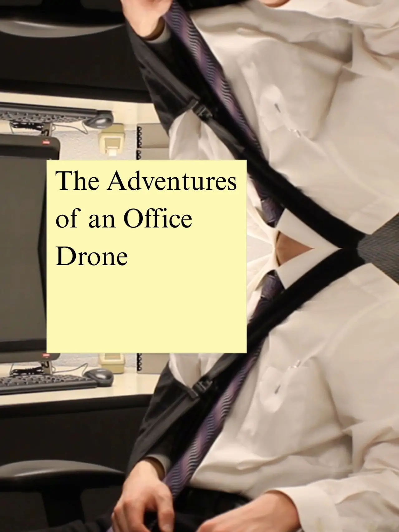 Постер к фильму "The Adventures of an Office Drone"