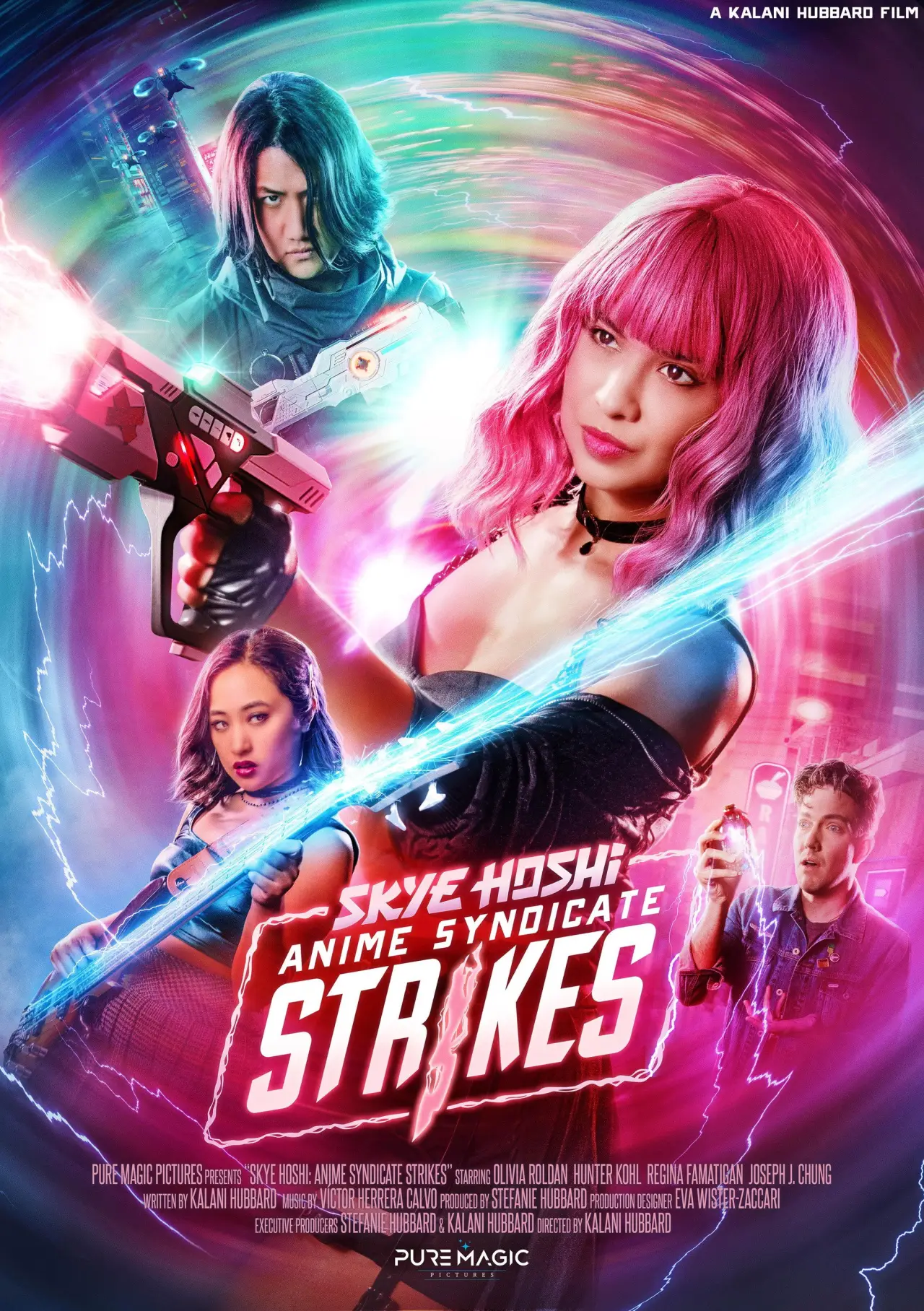 Постер к фильму "Skye Hoshi: Anime Syndicate Strikes"