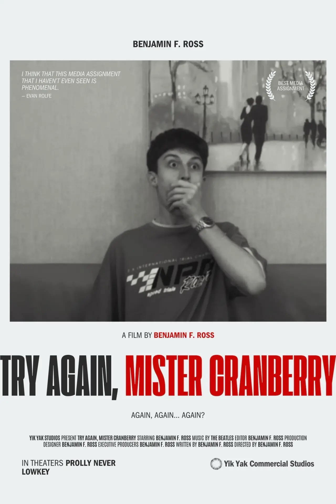 Постер к фильму "Try Again, Mister Cranberry"