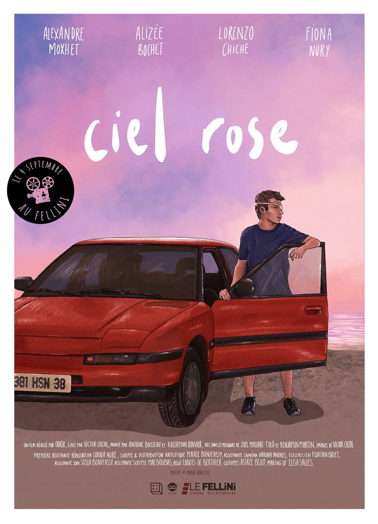 Постер к фильму "Ciel Rose"