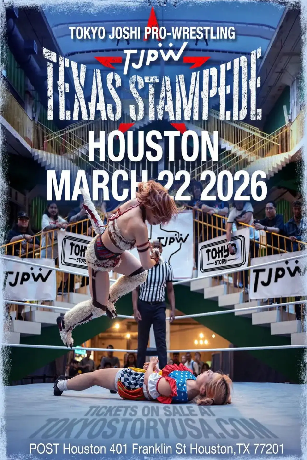 Постер к фильму "TJPW Texas Stampede in Houston"