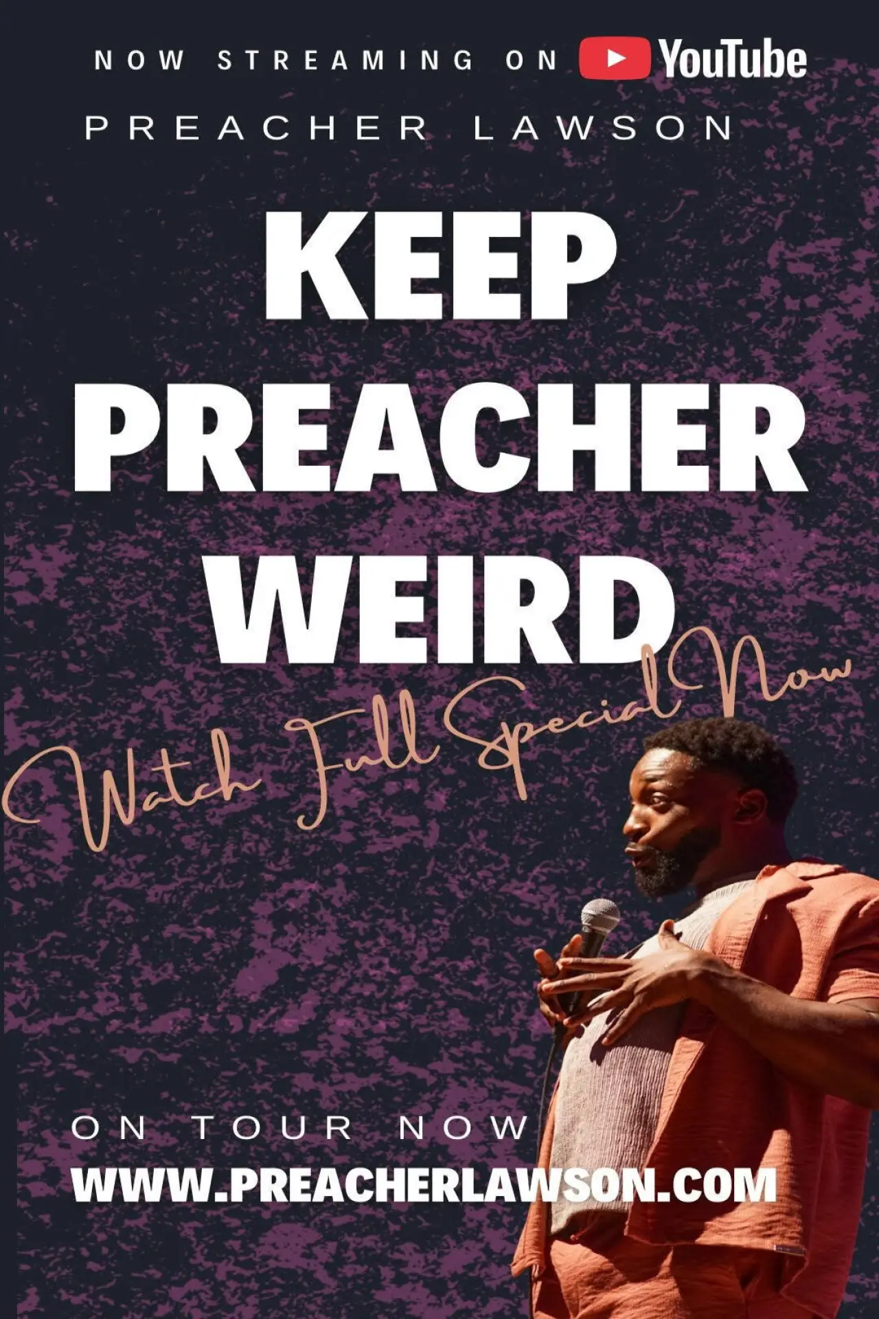 Постер к фильму "Preacher Lawson: Keep Preacher Weird"
