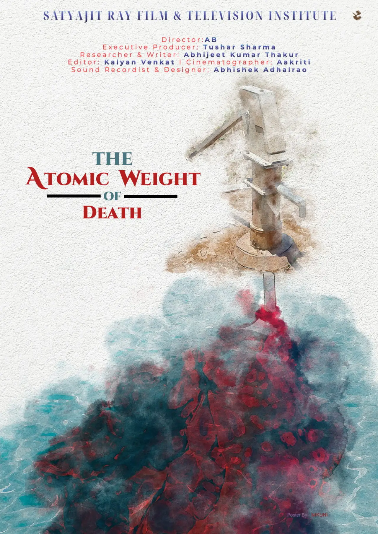 Постер к фильму "The Atomic Weight of Death"