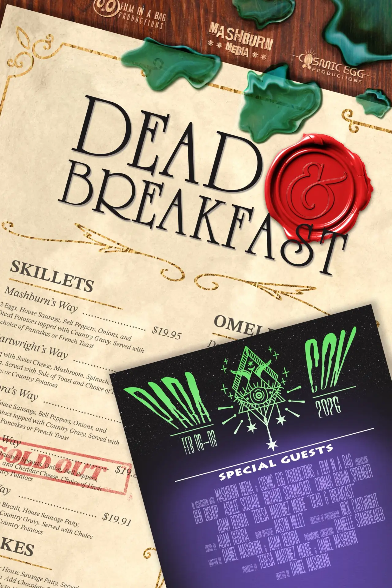 Постер к фильму "Dead & Breakfast"