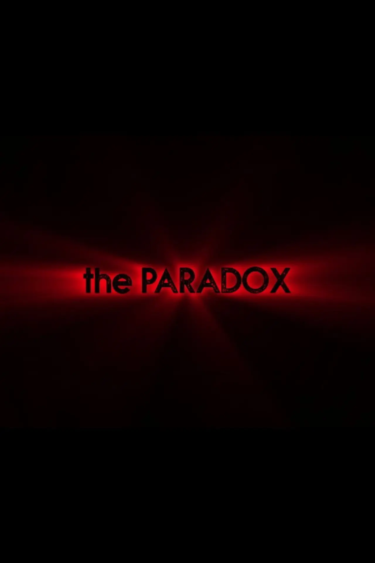 Постер к фильму "the PARADOX"