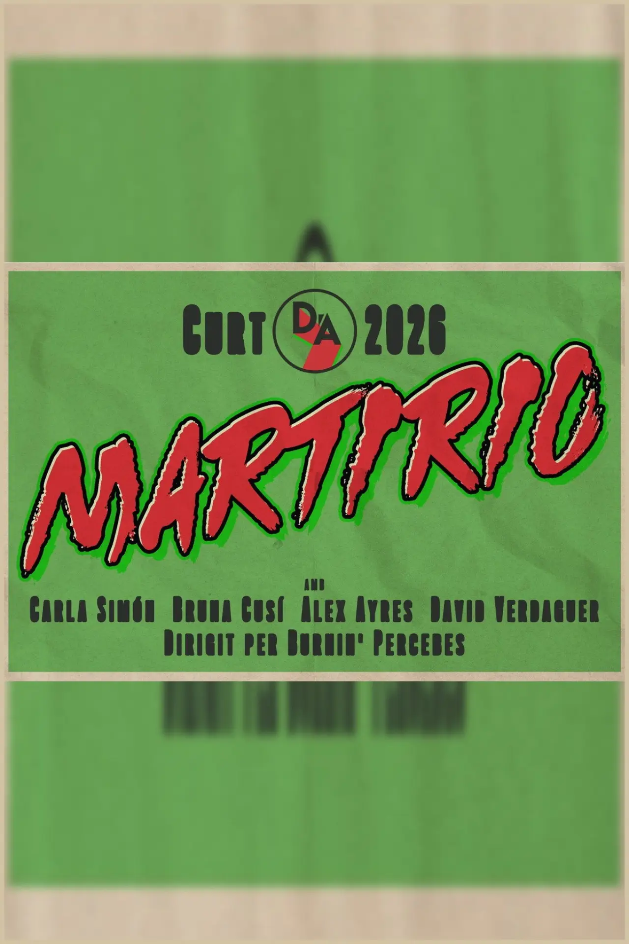 Постер к фильму "Martirio"