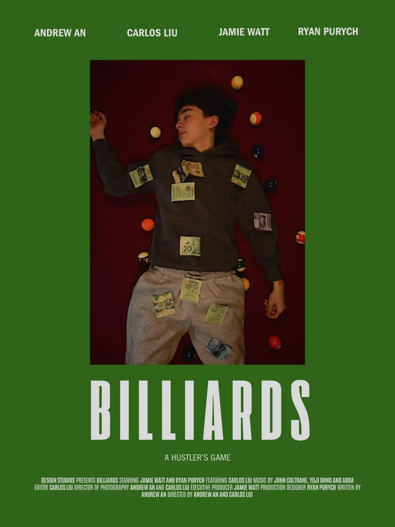 Постер к фильму "Billiards"