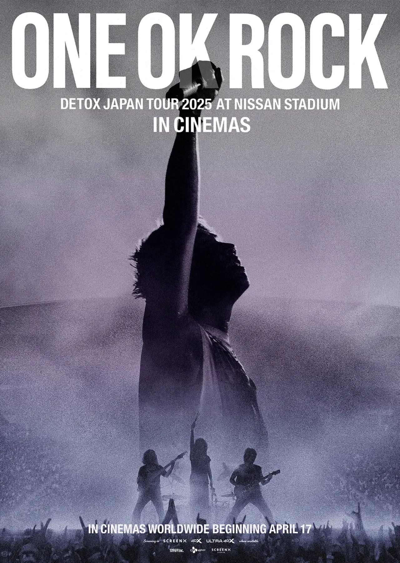 Постер к фильму "ONE OK ROCK DETOX JAPAN TOUR AT NISSAN STADIUM 2025 IN CINEMAS"