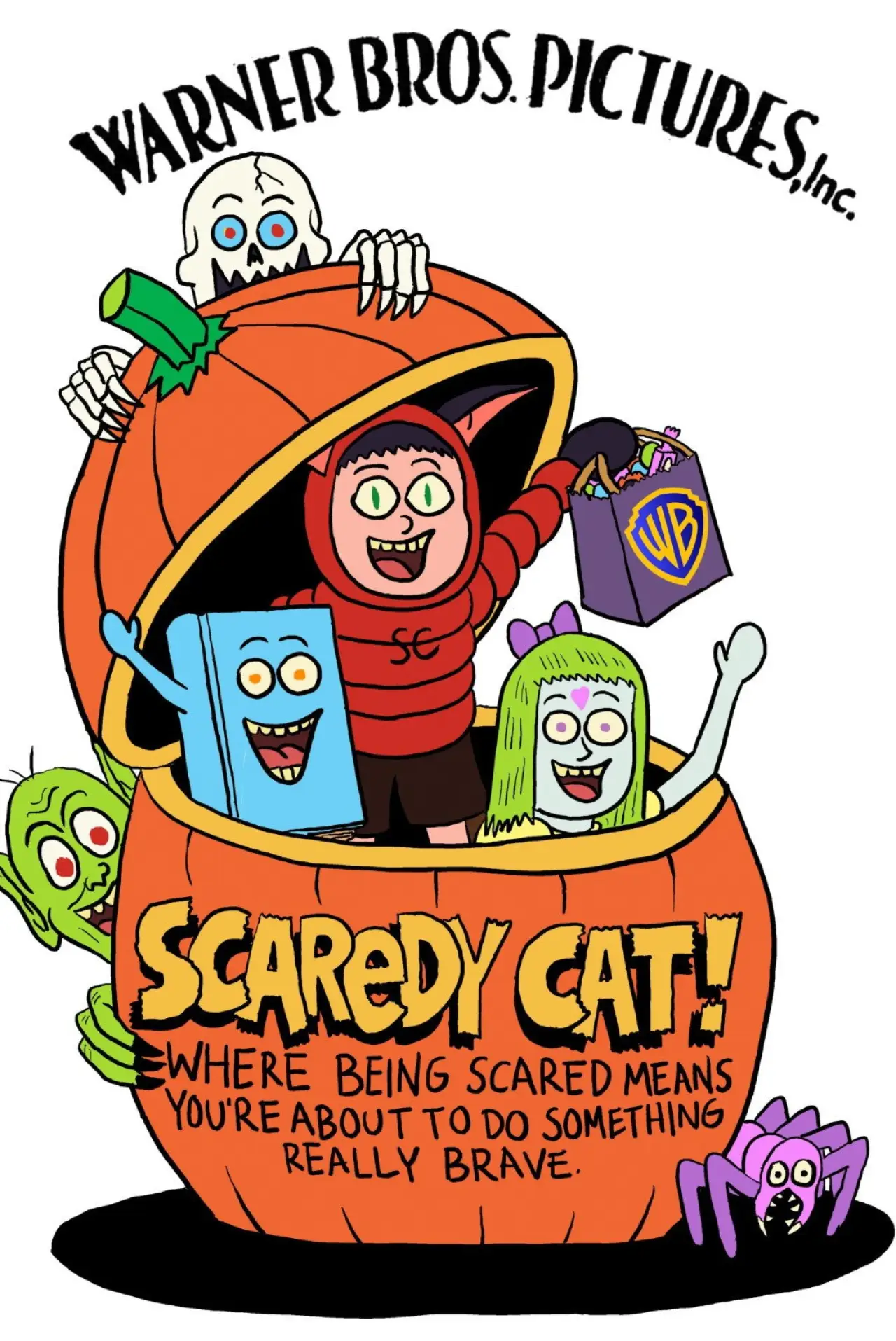 Постер к фильму "Scaredy Cat"