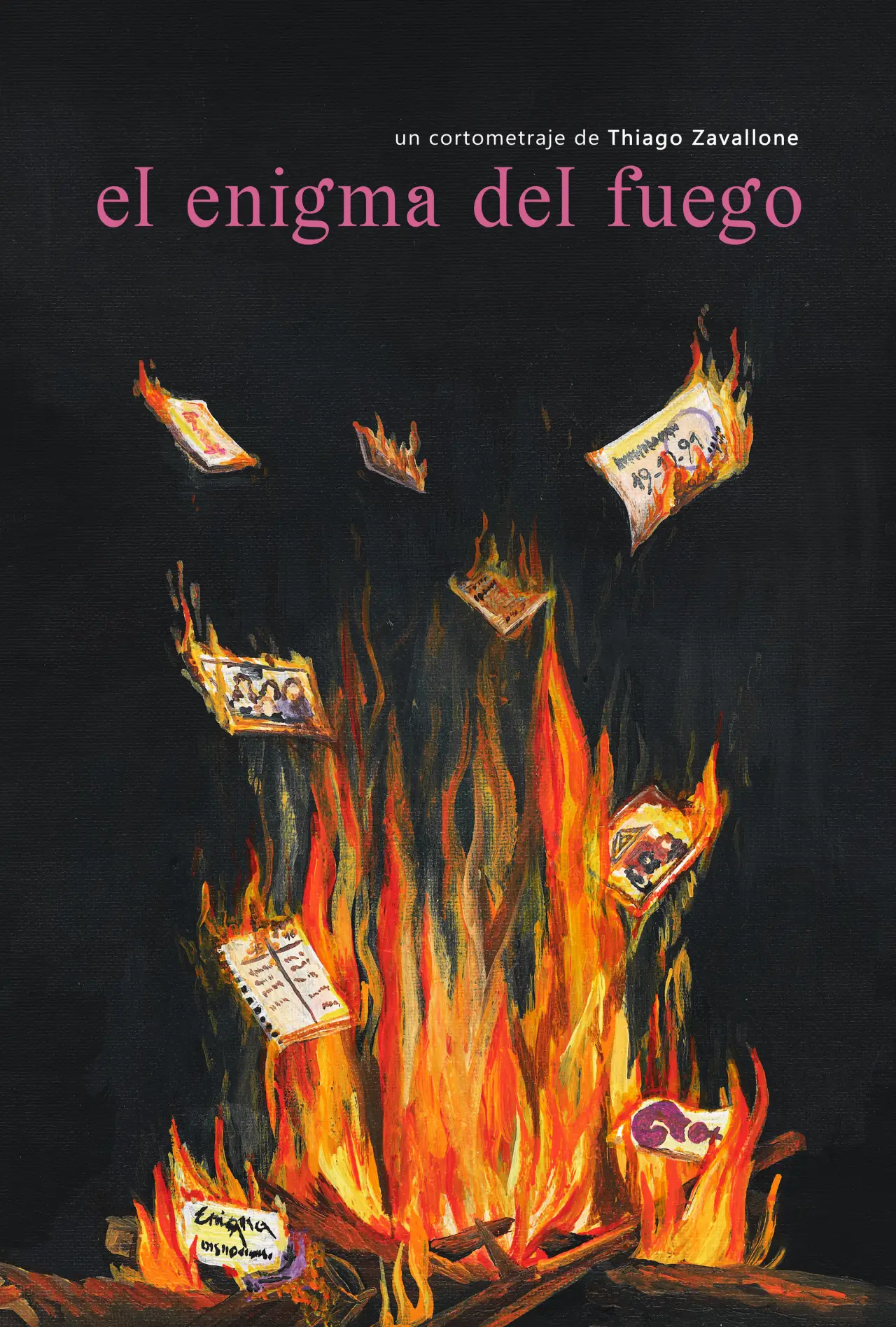 Постер к фильму "El Enigma Del Fuego"
