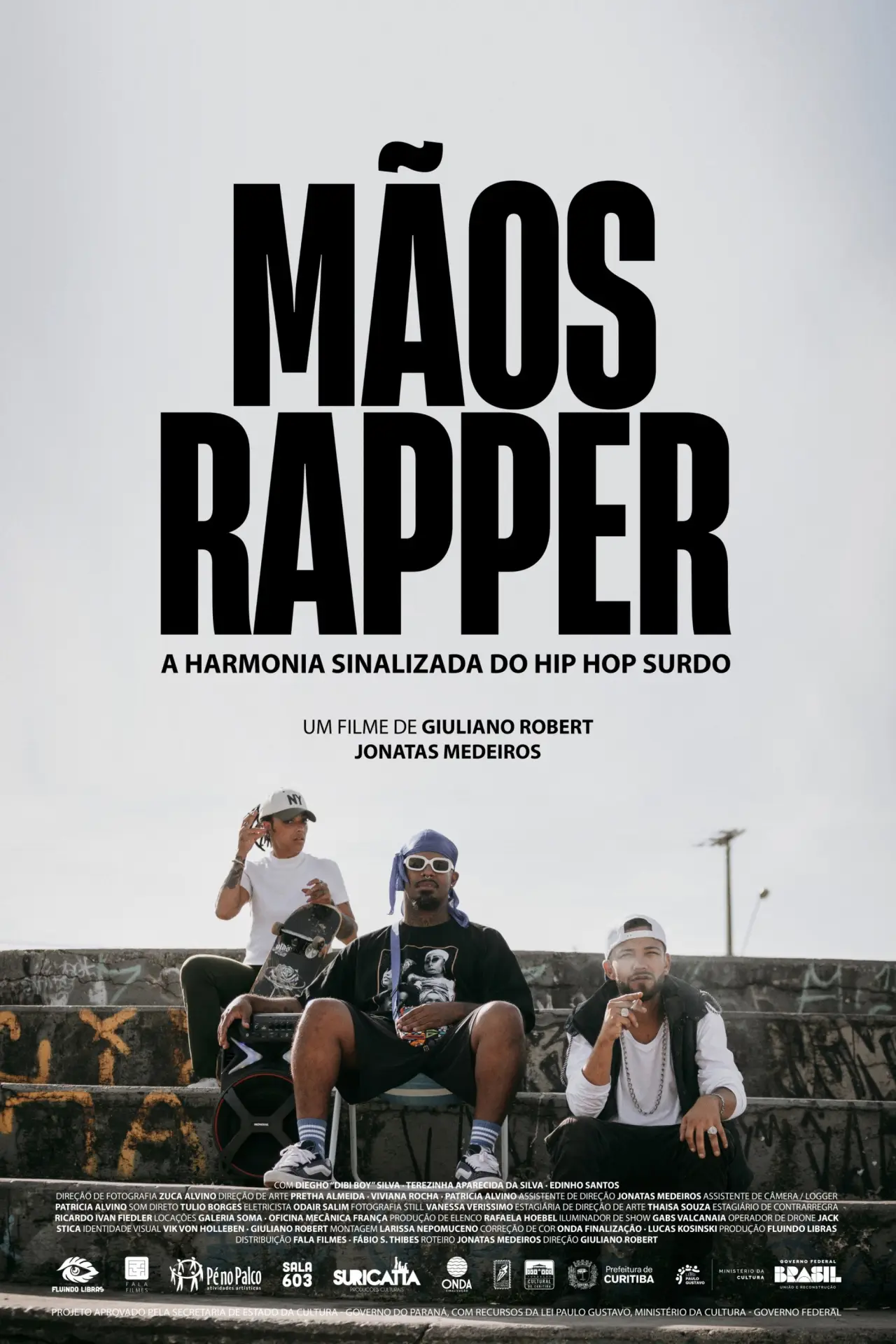 Постер к фильму "Mãos Rapper: A Harmonia Sinalizada do Hip Hop Surdo"