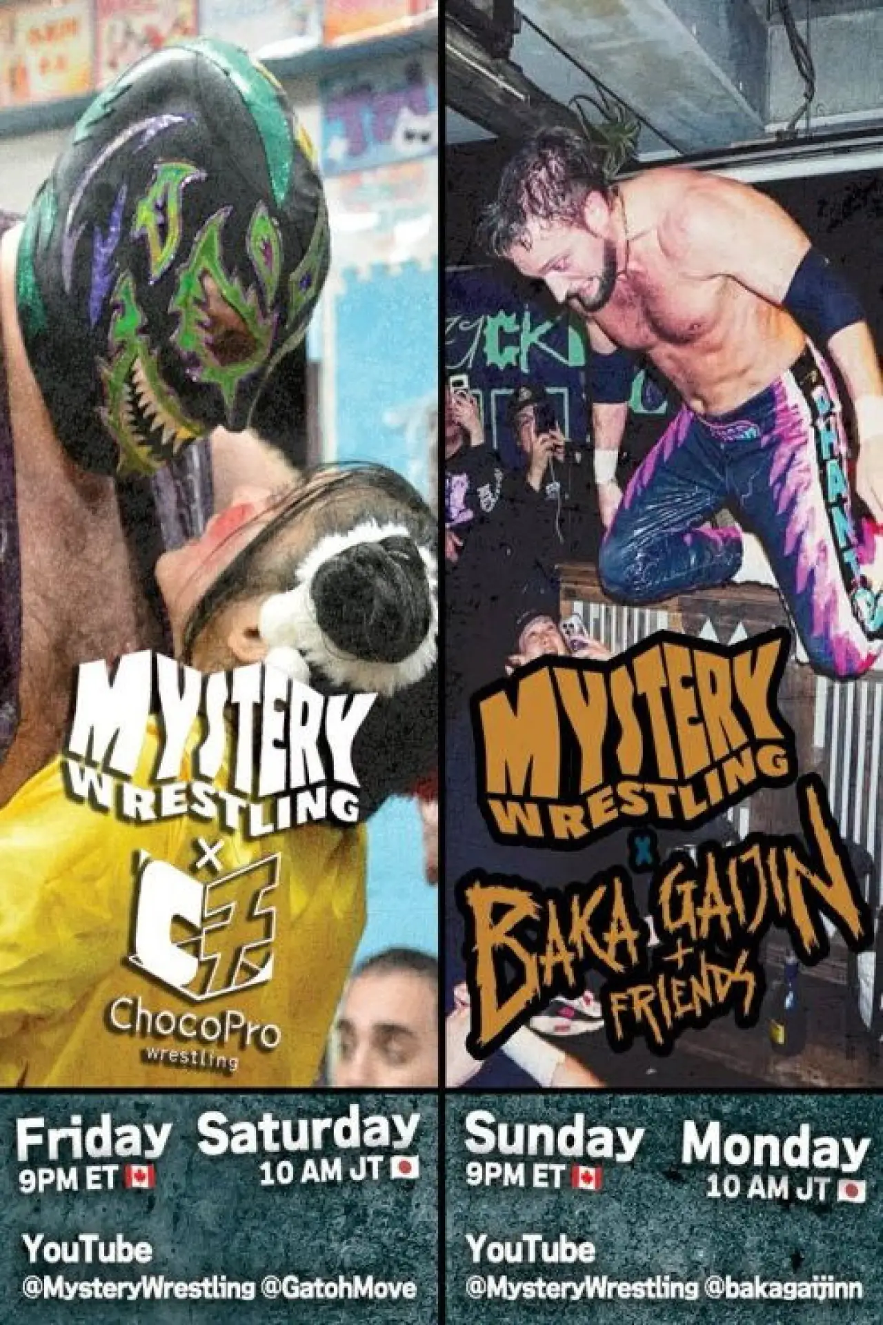 Постер к фильму "Mystery Wrestling x ChocoPro 2"