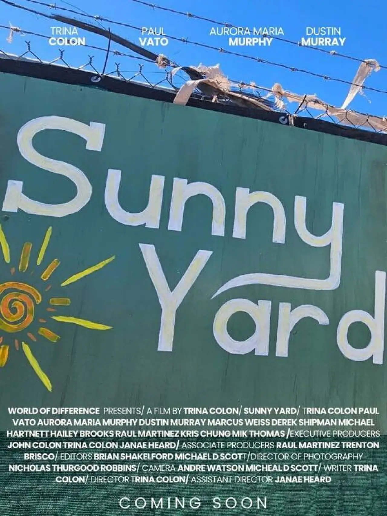 Постер к фильму "Sunny Yard"