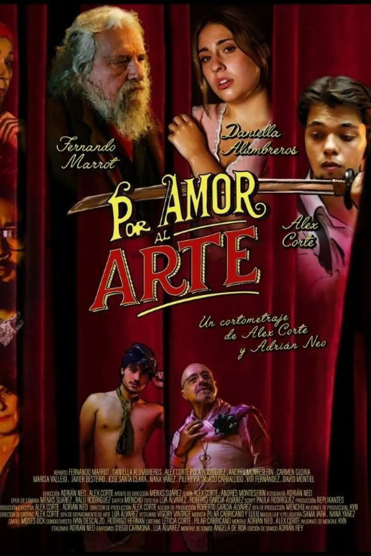 Постер к фильму "Por amor al arte"
