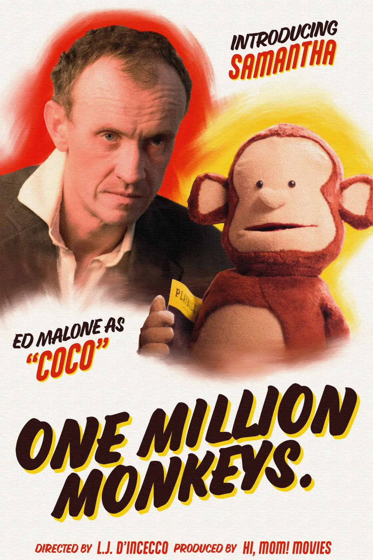 Постер к фильму "ONE MILLION MONKEYS."