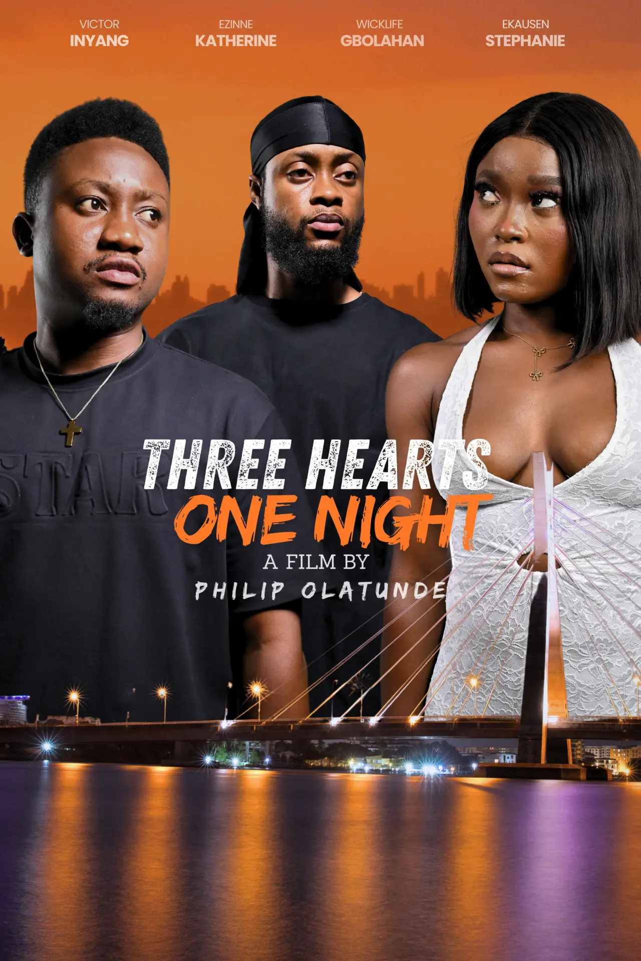 Постер к фильму "Three Hearts One Night"