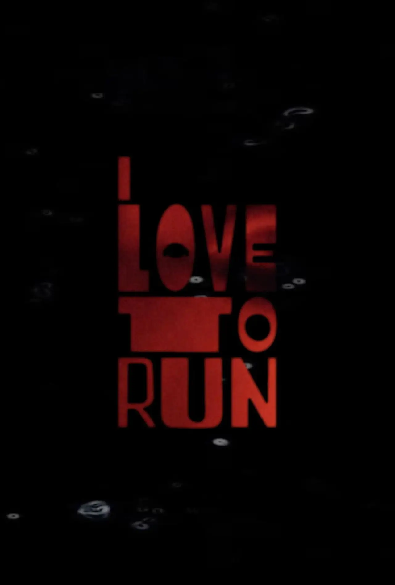 Постер к фильму "I LOVE TO RUN"