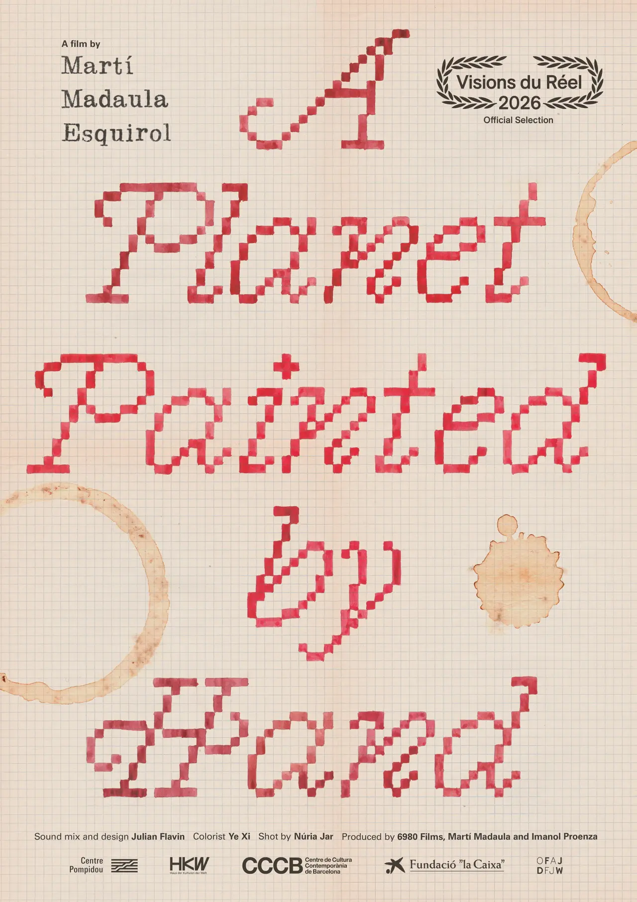 Постер к фильму "A Planet Painted by Hand"