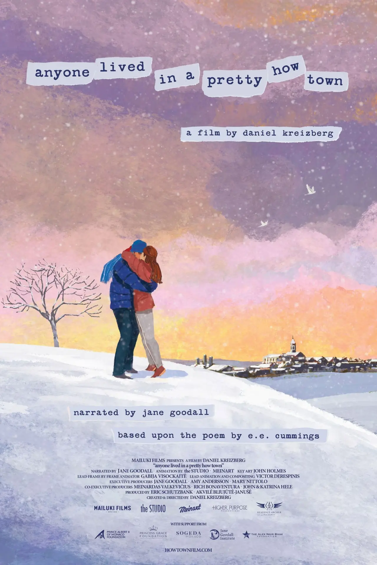 Постер к фильму "Anyone lived in a pretty how town"