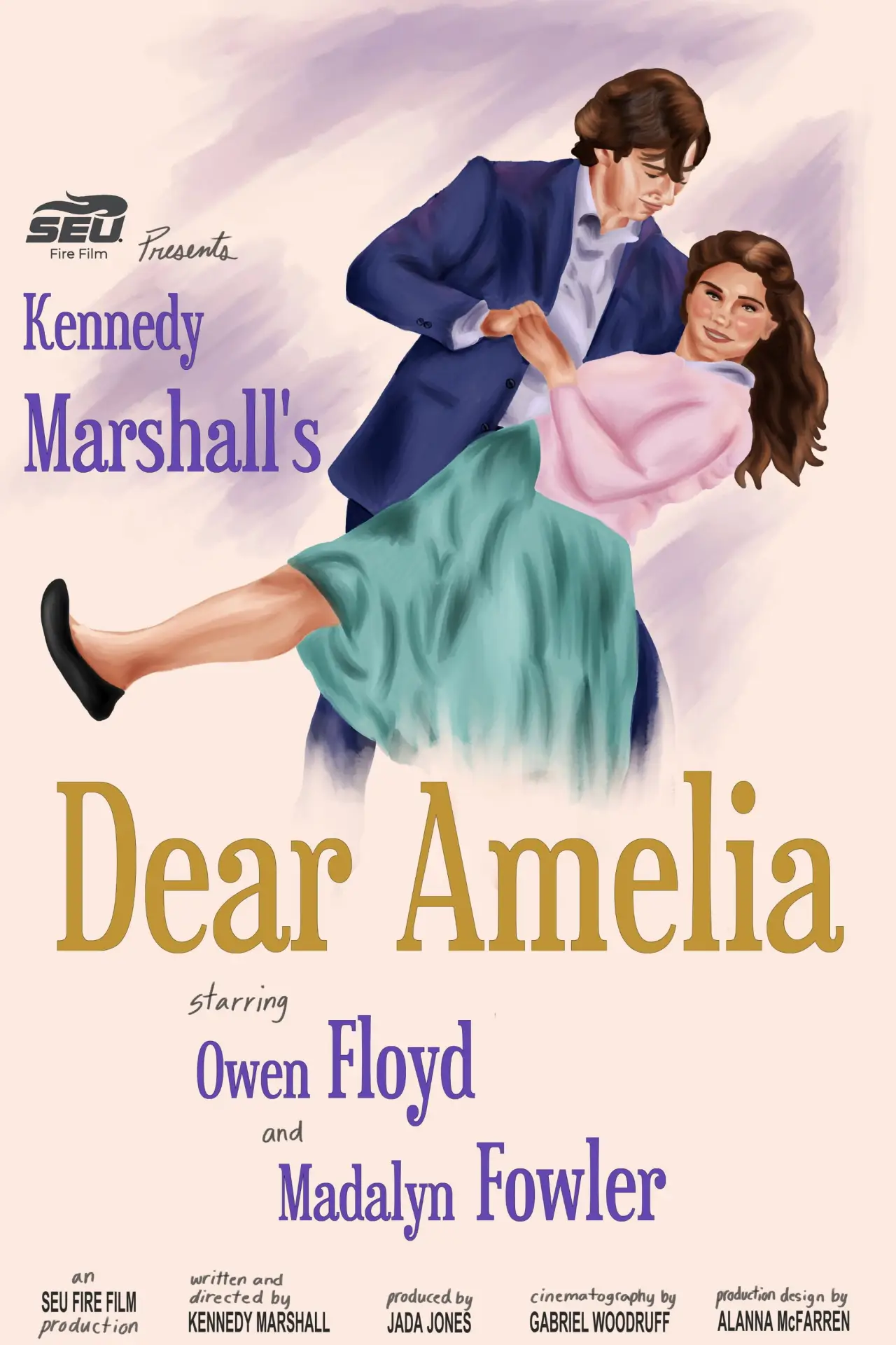 Постер к фильму "Dear Amelia"